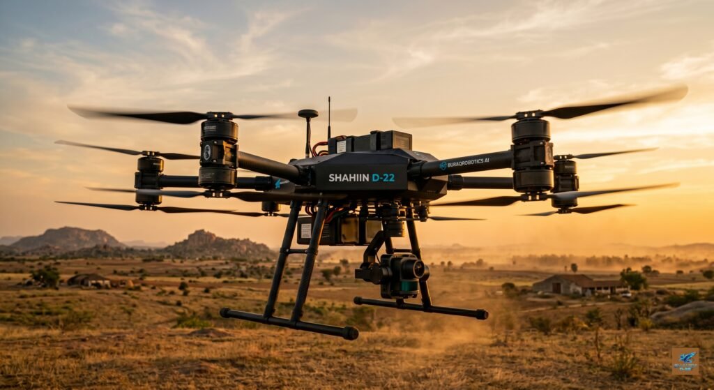 SHAHIIN D-22 drone - BURAQROBOTICS