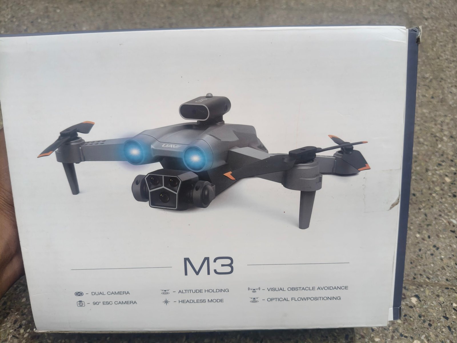 M3 Max brushless drone with camera and remote control โ BURAQROBOTICS AI